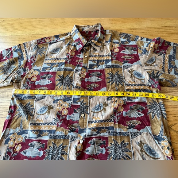 Tori Richard Honolulu Hawaiian Button-Down Aloha Shirt - MEN'S XL‎ - Picture 6 of 7